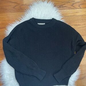 Urban Outfitters Black Knit Pullover Sweater